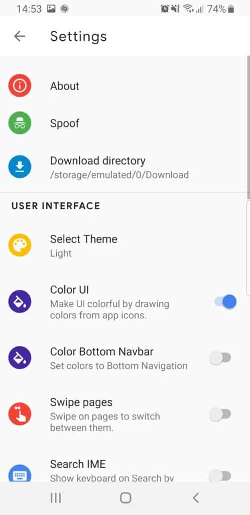 Aurora Store — tangkapan layar 5